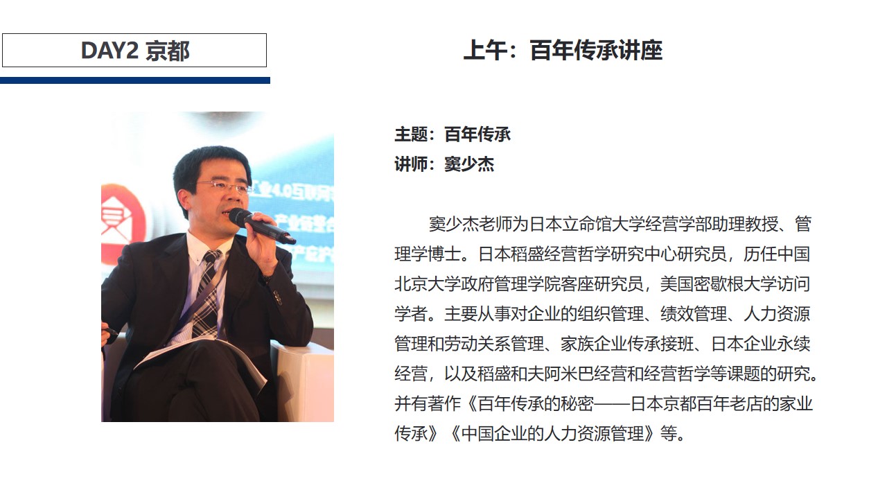 2020大企私董日本探秘访学
